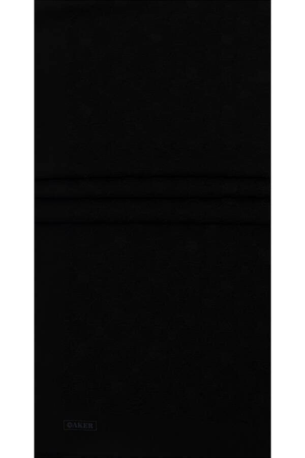 Siyah 70X190 CM Koza Şal - 1