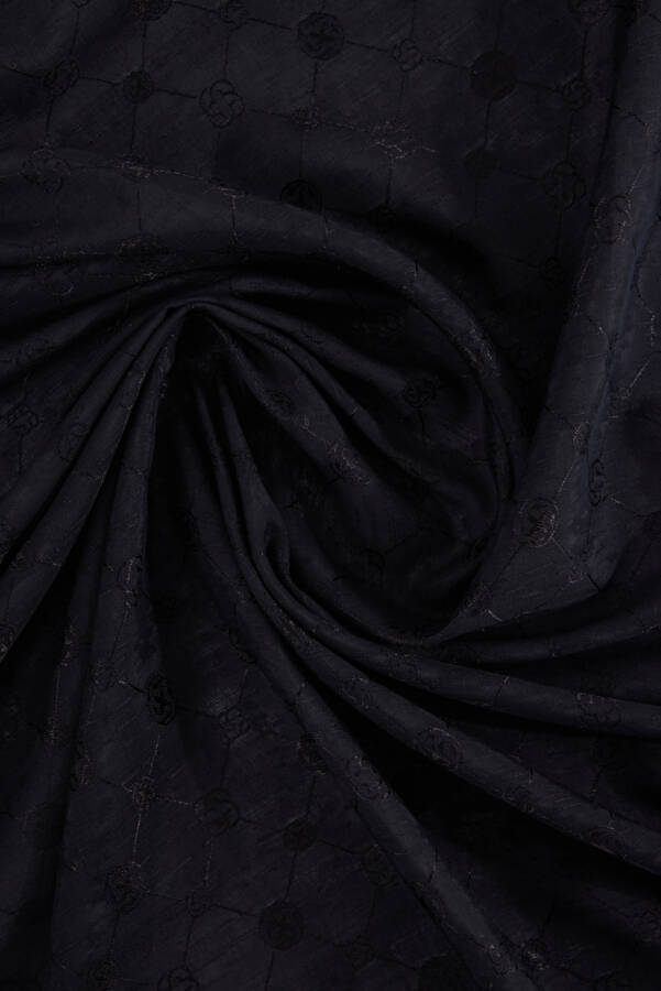 Siyah 70X190 CM Koza Şal - Aker (1)