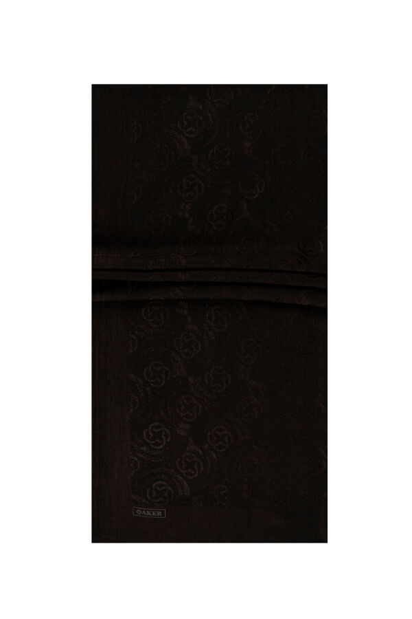 Siyah 75 X 190 Naia Harmoni Şal - 1