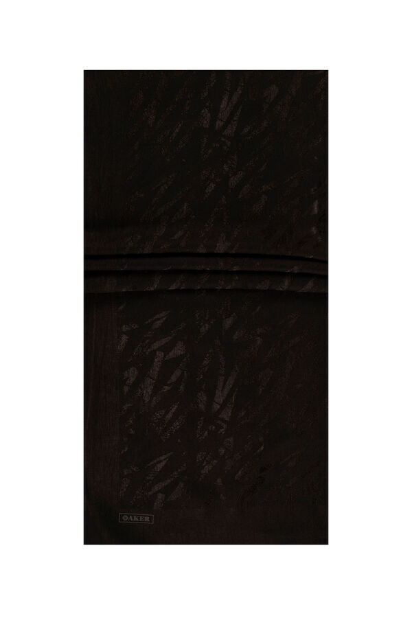 Siyah 75 X 190 Naia Nehir Şal - 1