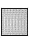 Siyah 90X90 İpek Twill Eşarp 