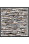 Siyah 90X90 İpek Twill Eşarp 
