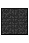 Siyah 90X90 İpek Twill Eşarp 
