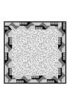 Siyah 90X90 Pure Touch Eşarp 