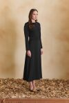 Siyah Abiye Elbise - 4
