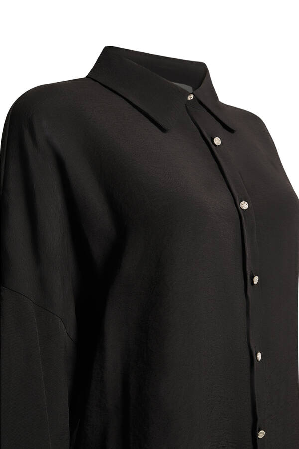 Siyah Basic Bluz - Aker