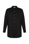 Siyah Basic Cotton Bluz 