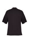 Siyah Basic Rayon T-Shırt - 3