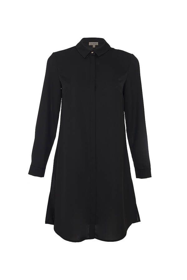 Siyah Basic Tunik - Aker