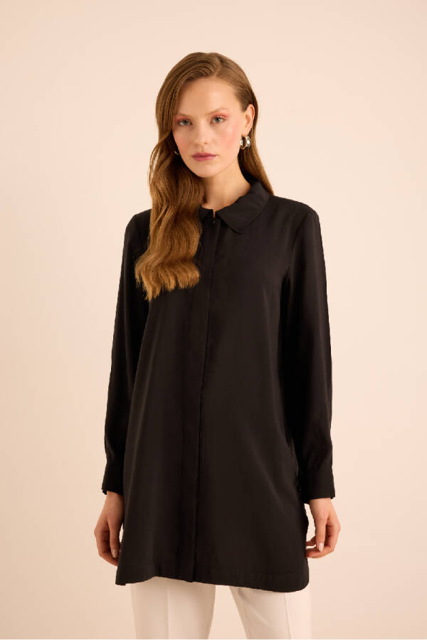 Siyah Basic Tunik - Aker (1)