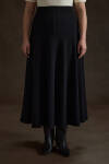 Siyah Beli Lastikli Etek - 3
