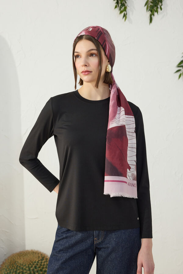 Siyah Bisiklet Yaka Body - Aker (1)