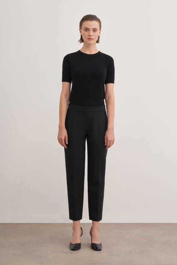 Siyah CIGARETTE PANTOLON - Aker (1)