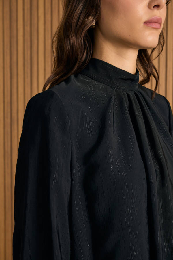 Siyah Çizgi Dokulu Viscon Takım - 3