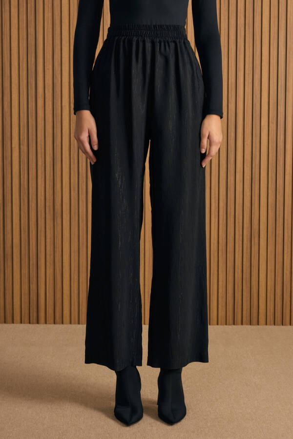 Siyah Çizgi Dokulu Viscon Takım - 5