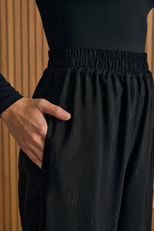 Siyah Çizgi Dokulu Viscon Takım - 7