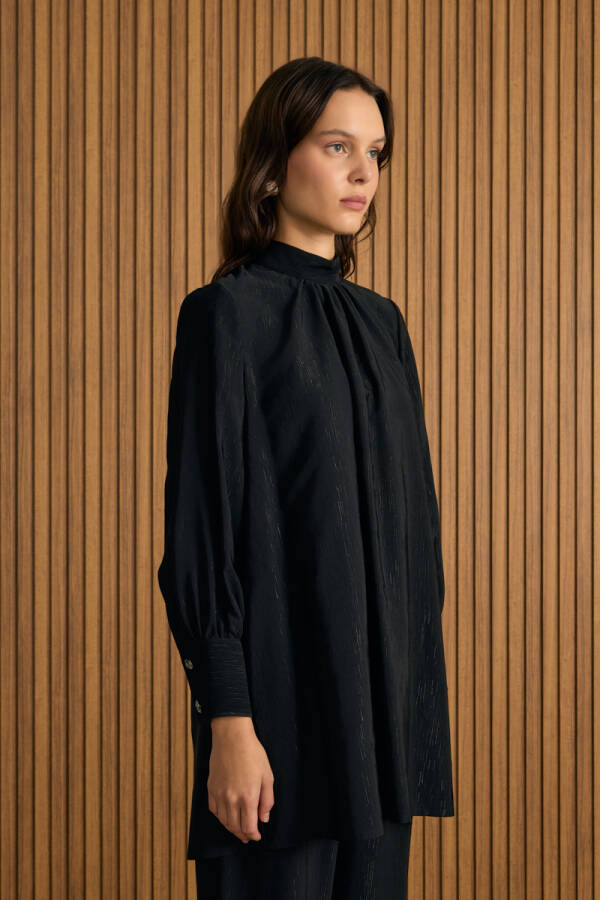 Siyah Çizgi Dokulu Viscon Takım - 2