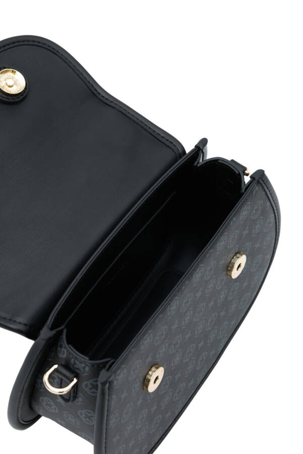 Siyah CNT20189 MONOGRAM ASKILI ÇAPRAZ ÇANTA - 5