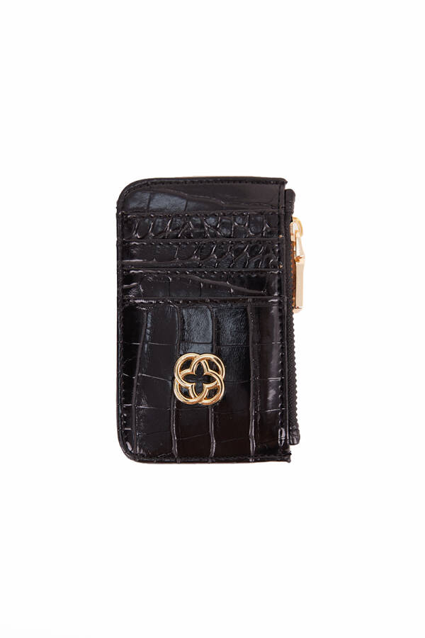 Siyah CZDN30088 KROKO KARTVİZİT - Aker (1)