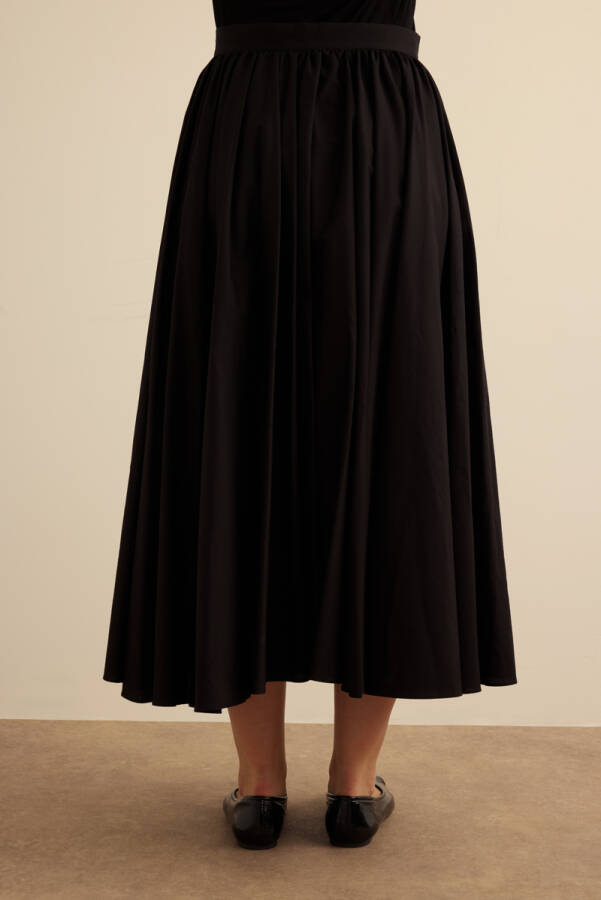 Siyah Cotton Etek - 6