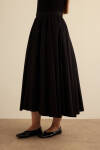 Siyah Cotton Etek - 5