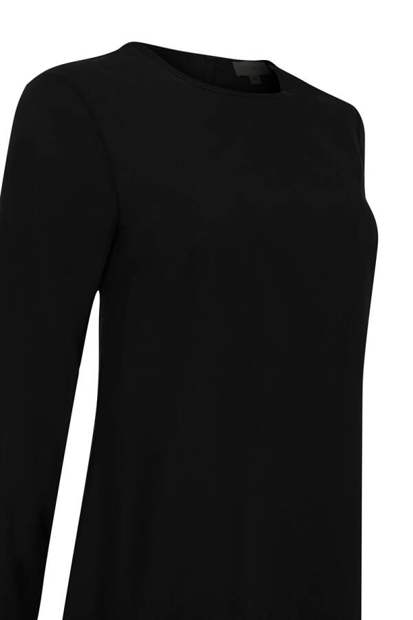 Siyah Cotton Jüpon Tunik - Aker (1)