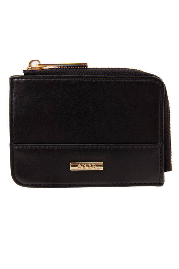 Siyah CZDN30023 DİJİTAL BASKILI CÜZDAN - Aker