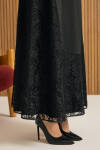 Siyah Dantel Garnili Etek - 5