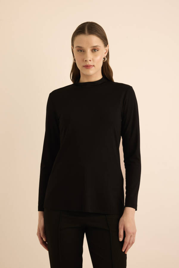 Siyah Dik Yaka Body - 3