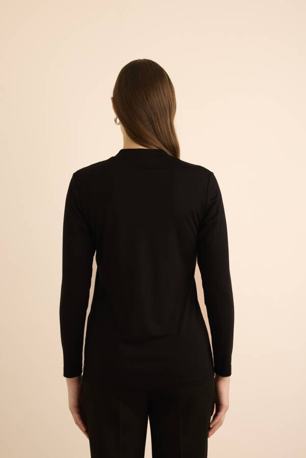Siyah Dik Yaka Body - 6