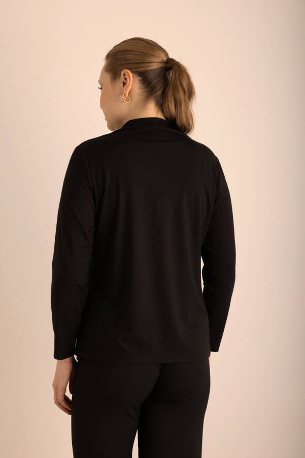 Siyah Dik Yaka Body - 6