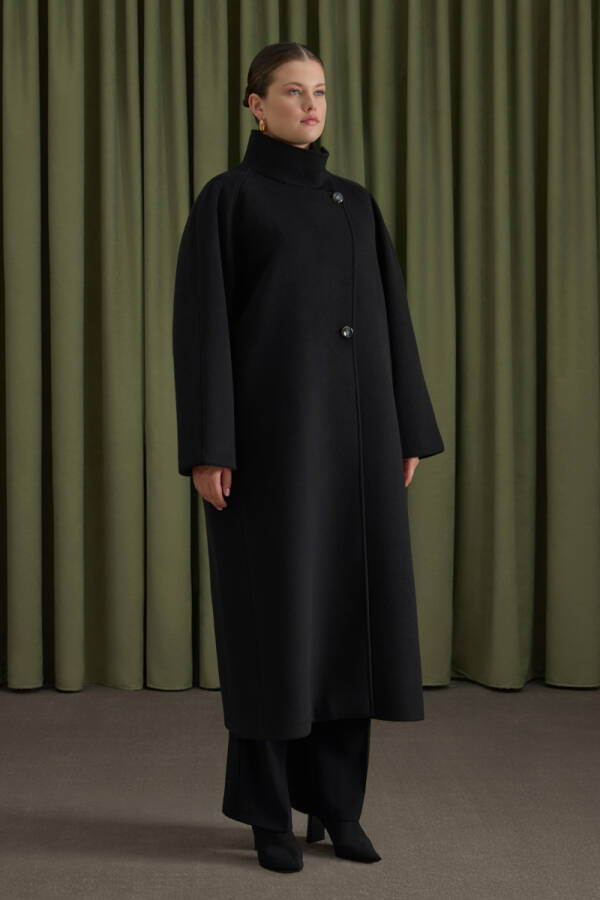 Siyah Dik Yaka Kaban - 4