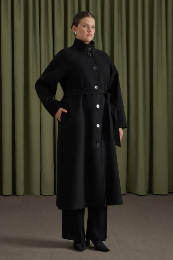 Siyah Dik Yaka Kaban - 1