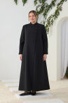Siyah Dik Yaka Klasik Pardösü - 2