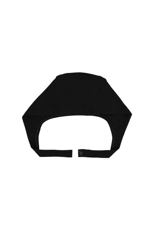 Siyah Dikişsiz Penye Bone - Aker