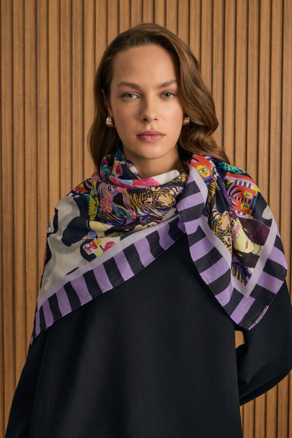 Siyah Dokuma Bluz - Aker (1)