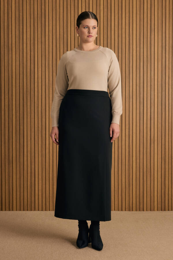 Siyah Dokuma Etek - Aker (1)