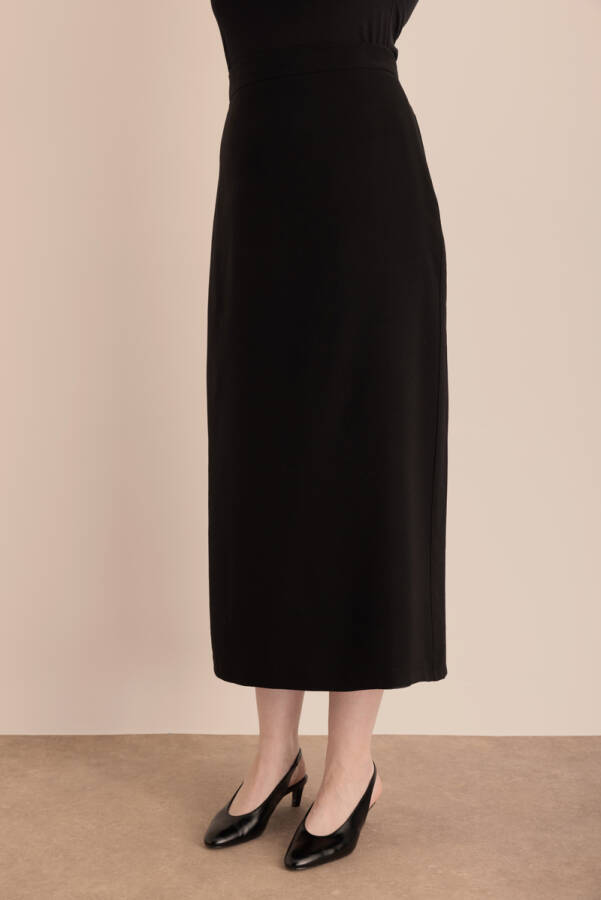 Siyah Dokuma Kalem Etek - 4