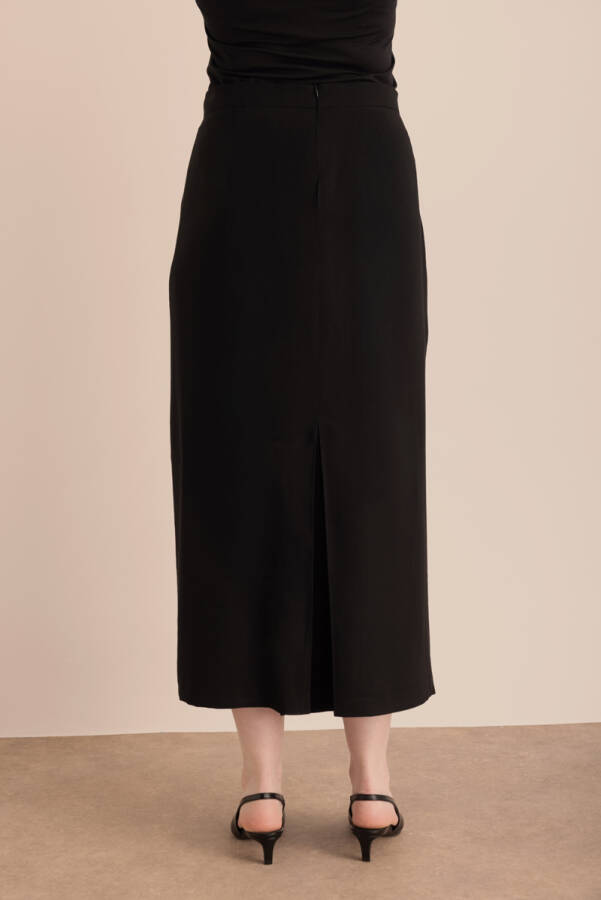 Siyah Dokuma Kalem Etek - 6