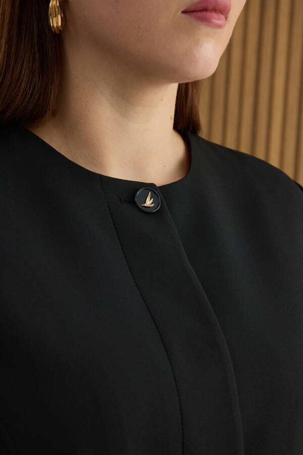 Siyah Dokuma Kap - 5