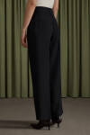 Siyah Dokuma Pantolon - 6