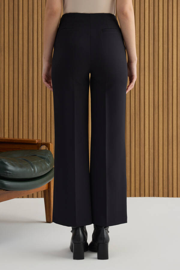 Siyah Dokuma Pantolon - 6