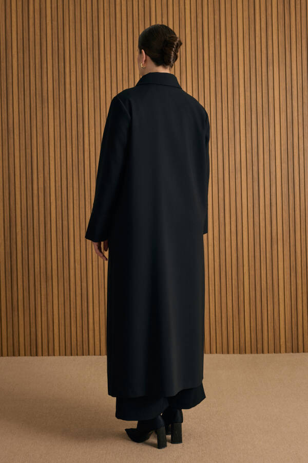 Siyah Dokuma Pardösü - 7