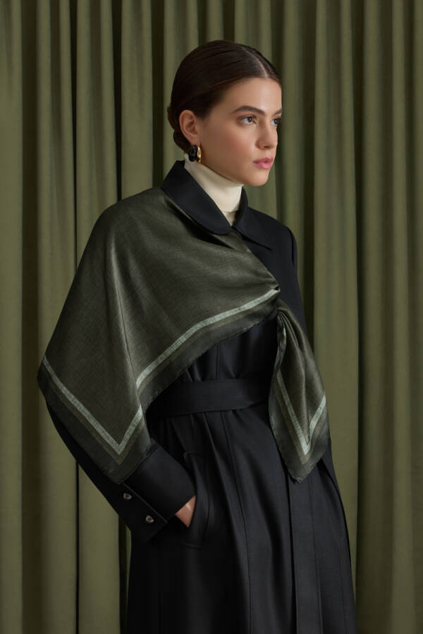 Siyah Dokuma Pardösü - 1