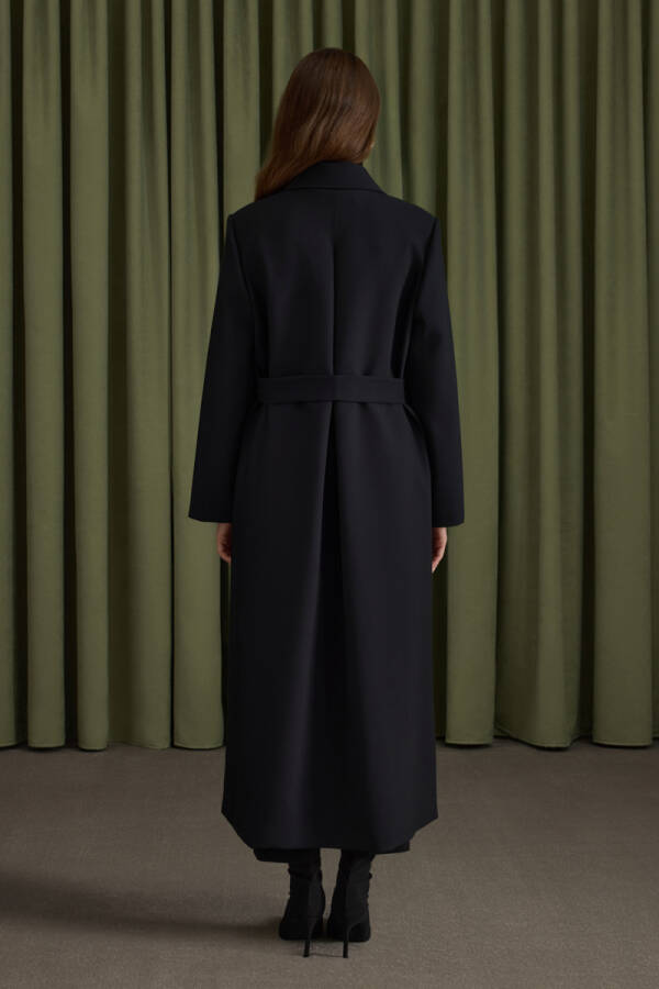 Siyah Dokuma Pardösü - 6