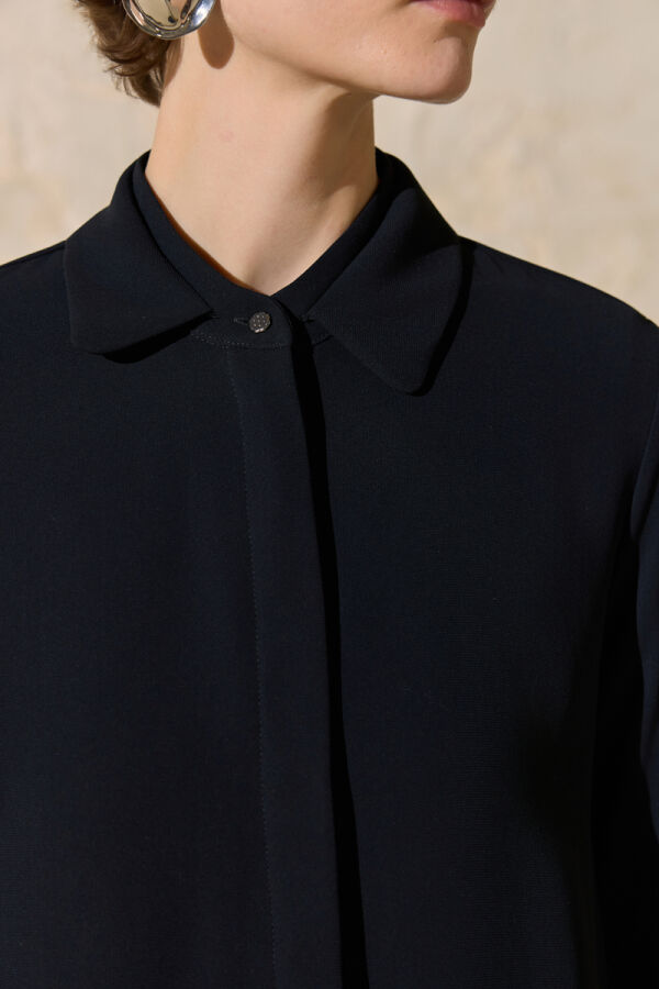 Siyah Dokuma Tunik - 5