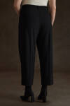Siyah Duble Paça Bol Form Pantolon - 5