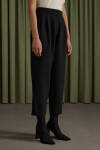 Siyah Duble Paça Pantolon - 1