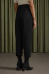 Siyah Duble Paça Pantolon - 3