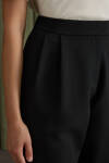 Siyah Duble Paça Pantolon - 2